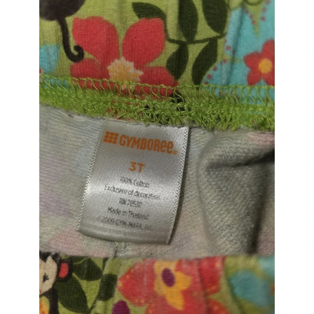 Gymboree outlet jungle gem tank shorts monkey floral size‎ 3 3t